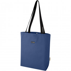 Joey veelzijdige draagtas van GRS gerecycled canvas 14 l-Navy
