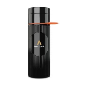 Join The Pipe Atlantis waterfles zwart 500ml - suikerriet - met ring
