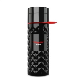 Join The Pipe Nairobi Ring Bottle Black 500ml waterfles-Zwart/rood