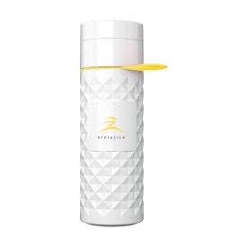 Join The Pipe Nairobi Ring Bottle White 500ml waterfles-Wit/geel