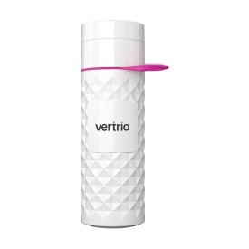 Join The Pipe Nairobi Ring Bottle White 500ml waterfles-Wit/roze