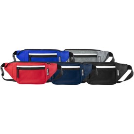 Journey heuptas - rPET polyester - 600D - extra voorvak met rits