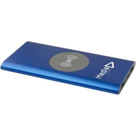 Juice powerbank - 8.000mAh - gerecycled aluminium - draadloos - plat model