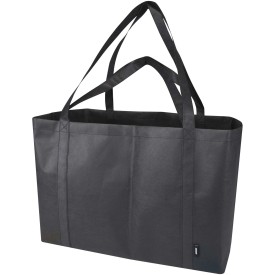 Jumbo GRS gerecycled non woven extra grote draagtas 65 l-Zwart