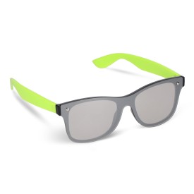 Justin R-PC zonnebril met spiegel uni-lens UV400-Lichtgroen