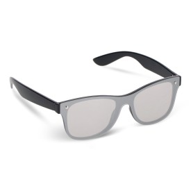 Justin R-PC zonnebril met spiegel uni-lens UV400-Zwart