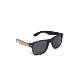 Justin RPC zonnebril met kurk inleg UV400-Zwart