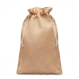 Large geschenkzak 30 x 47 cm - jute