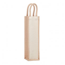 Campo Di Vino wijnflestas - jute en canvas - handgrepen