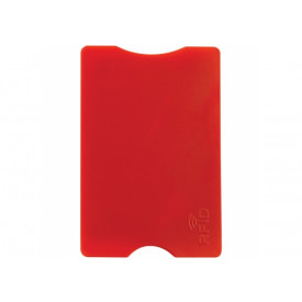 Kaarthouder Hard Anti-Skimming-Rood