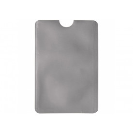 Kaarthouder Soft Anti-Skimming-Zilver
