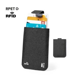 Guarex Kaartjeshouder - rPET - 7.2x0.9x10.5cm - RFID - 5 Compartimenten