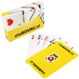 Speelkaartenset - karton - verpakt in doosje