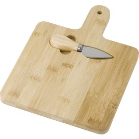 Kaasplank 31 x 17,5 cm - bamboe - 2-delig