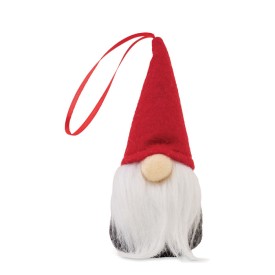 Kabouterboomhanger van vilt-Rood