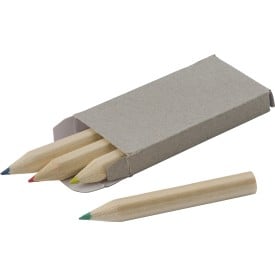 Kai potlodenset - hout - 4-delig - mini
