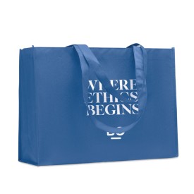 Kaimono rPET non-woven boodschappentas-Koningsblauw