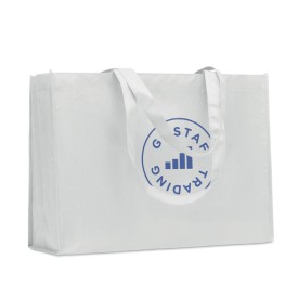 Kaimono rPET non-woven boodschappentas-Wit