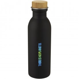 Kalix drinkfles 650 ml - RVS - schroefdop