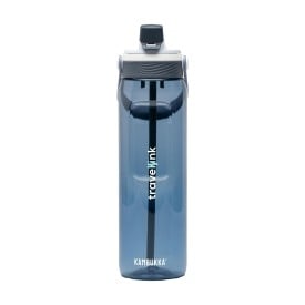 Kambukka® Dupla Hydrated 1 L drinkfles-Donkergrijs