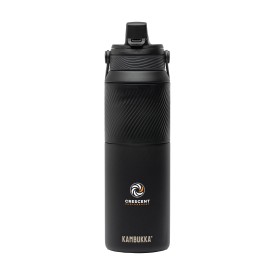 Kambukka® Dupla Insulated 1 L drinkfles-Zwart