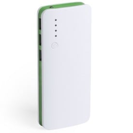 Kaprin powerbank - 10.000mAh - 3 USB-uitgangen - gekleurde zijkant