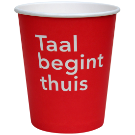 Cappucino koffiebeker 230ml - karton - keuze in deksel