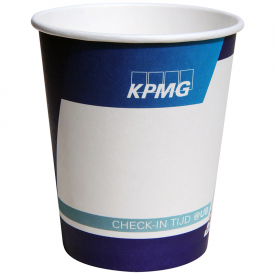 Kartonnen koffiebeker 230ml-Wit