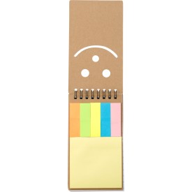 Kartonnen memoblaadjes set Kim