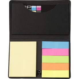 Bjorn memoboekje - ca. 150 memo's - boekje met visitekaarthouder