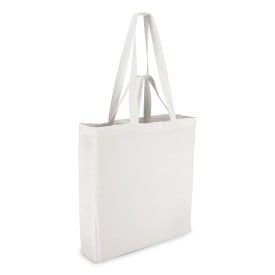 Katoen Tote OEKO-TEX® 38 x 10 x 42cm 140g/m²-Wit