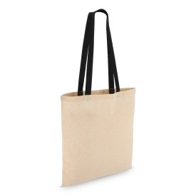 Katoen Tote OEKO-TEX® 38 x 42cm 140g/m²-Zwart