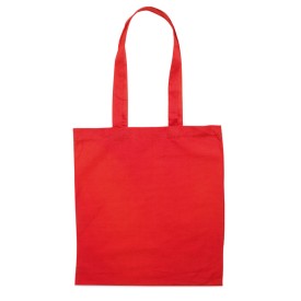 katoenen boodschappentas-Rood