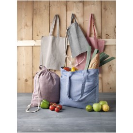 Pheebs draagtas - recycled textiel en polyester - 210g/m² - 38 x 42 cm - lange hengsels