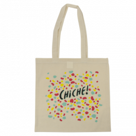 HIll katoenen draagtas - katoen - 136 g/m2 - 38 x 42 cm - ecru - Oeko-tex - lange hengsels - kleine oplage