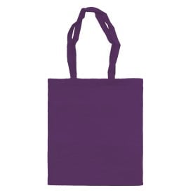 Katoenen draagtas - katoen - 140 g/m2 - 38 x 42 cm - Oeko-tex - lange hengsels