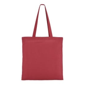 Katoenen draagtas - katoen - 140g/m2 - 38 x 42 cm - Oeko-tex-Bordeaux