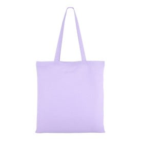 Katoenen draagtas - katoen - 140g/m2 - 38 x 42 cm - Oeko-tex-Lila