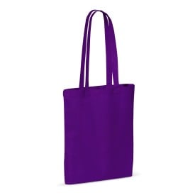 Katoenen draagtas - katoen - 140g/m2 - 38 x 42 cm - Oeko-tex-Paars