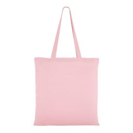 Katoenen draagtas - katoen - 140g/m2 - 38 x 42 cm - Oeko-tex-Pastel rose
