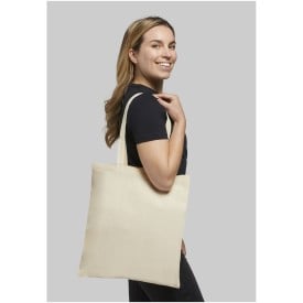 Madras draagtas - katoen - 140g/m² - 38 x 42 cm - lange hengsels