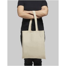Madras draagtas - katoen - 140g/m² - 38 x 42 cm - lange hengsels