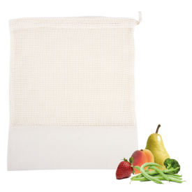 Fruit- en groentetasje - katoen - 36x30 cm
