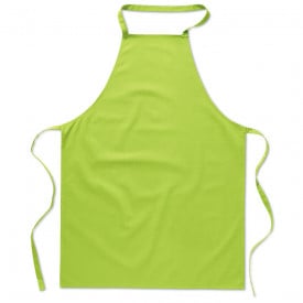 Katoenen keukenschort voor in de keuken-Limoen