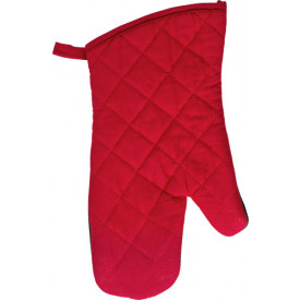 Katoenen ovenwant-Rood