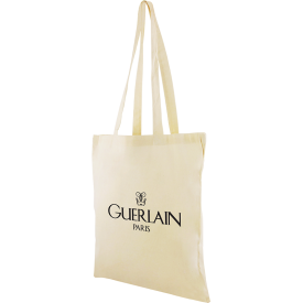 HIll katoenen draagtas - katoen - 136 g/m2 - 38 x 42 cm - ecru - Oeko-tex - lange hengsels