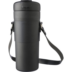 Kelvin drinkfles 730ml - RVS - dubbelwandig - draagband -