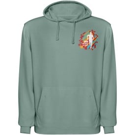 Kenia unisex hoodie-Donker groen