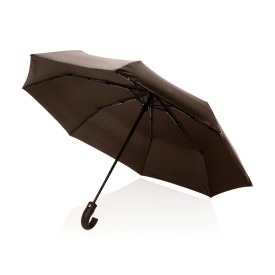 KENTO URBAN 21'' AWARE™ 190T RPET auto open-/sluitparaplu-Bruin