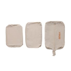 KENTO URBAN packing cubes - 3-delig - gerecycled nylon - opvouwbaar